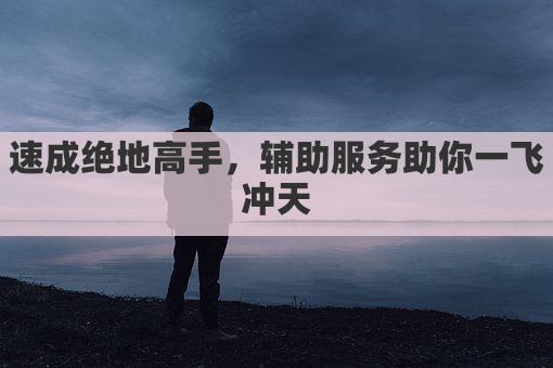 速成绝地高手，辅助服务助你一飞冲天