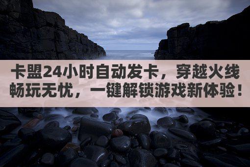卡盟24小时自动发卡,高效便捷,体验无忧,值得信赖!