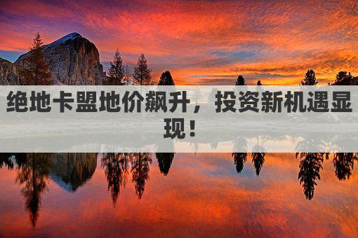 绝地卡盟地价飙升，投资新机遇显现！