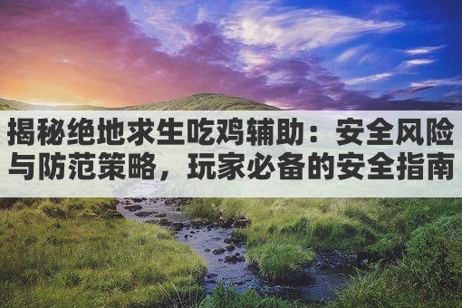 揭秘绝地求生吃鸡辅助:安全风险与防范策略,玩家必备的安全指南