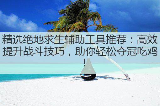 精选绝地求生辅助工具推荐:高效提升战斗技巧,助你轻松夺冠吃鸡!