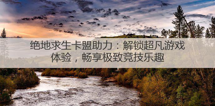 绝地求生卡盟助力：解锁超凡游戏体验，畅享极致竞技乐趣