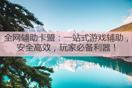 全网辅助卡盟:一站式游戏辅助,安全高效,玩家必备利器!