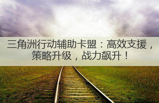 三角洲行动辅助卡盟:高效支援,策略升级,战力飙升!