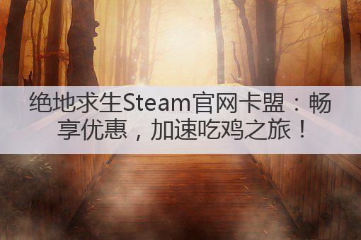 绝地求生Steam官网卡盟:畅享优惠,加速吃鸡之旅!