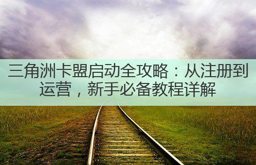 三角洲卡盟启动全攻略:从注册到运营,新手必备教程详解