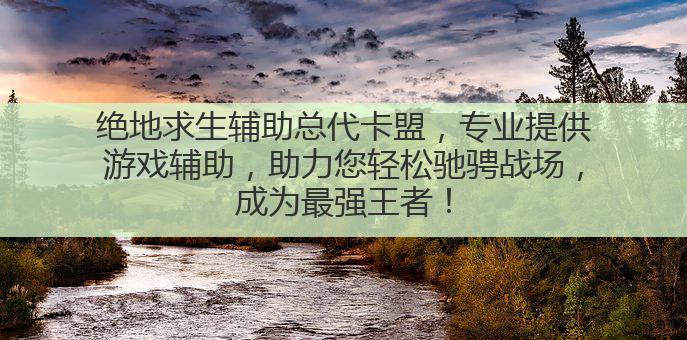 绝地求生辅助总代卡盟，专业提供游戏辅助，助力您轻松驰骋战场，成为最强王者！