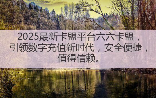 2025最新卡盟平台六六卡盟,引领数字充值新时代,安全便捷,值得信赖。