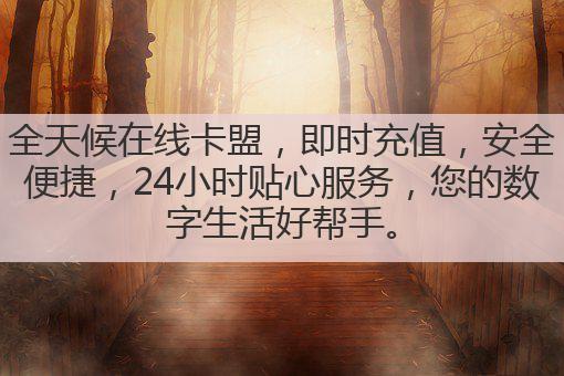 全天候在线卡盟,即时充值,安全便捷,24小时贴心服务,您的数字生活好帮手。