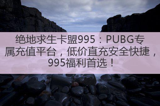 绝地求生卡盟995：PUBG专属充值平台，低价直充安全快捷，995福利首选！