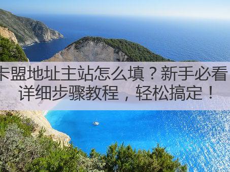 卡盟地址主站怎么填?新手必看,详细步骤教程,轻松搞定!