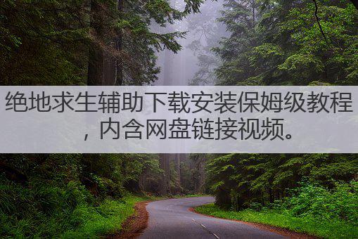 绝地求生辅助下载安装保姆级教程,内含网盘链接视频。