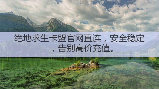 绝地求生卡盟官网直连,安全稳定,告别高价充值。