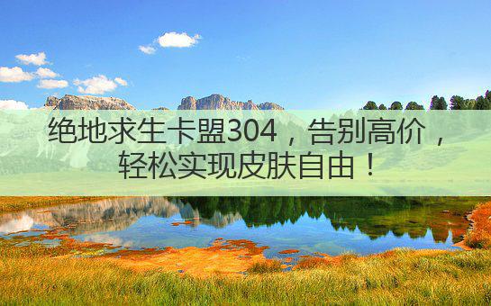 绝地求生卡盟304,告别高价,轻松实现皮肤自由!
