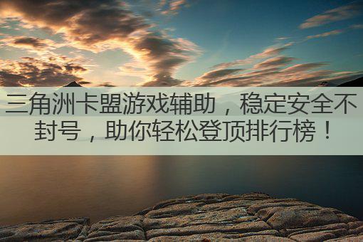 三角洲卡盟游戏辅助,稳定安全不封号,助你轻松登顶排行榜!