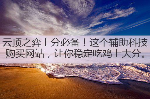 云顶之弈上分必备!这个辅助科技购买网站,让你稳定吃鸡上大分。