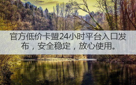 官方低价卡盟24小时平台入口发布,安全稳定,放心使用。