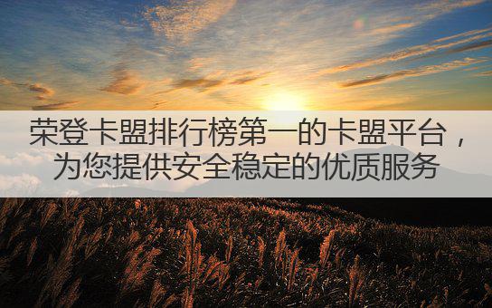 荣登卡盟排行榜第一的卡盟平台，为您提供安全稳定的优质服务