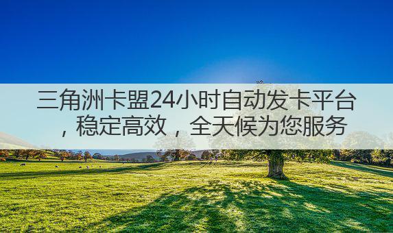 三角洲卡盟24小时自动发卡平台，稳定高效，全天候为您服务