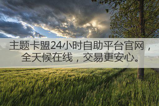 主题卡盟24小时自助平台官网,全天候在线,交易更安心。