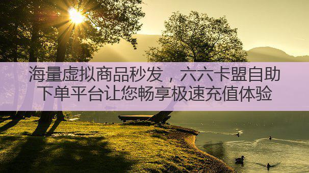 海量虚拟商品秒发，六六卡盟自助下单平台让您畅享极速充值体验