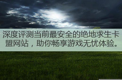 深度评测当前最安全的绝地求生卡盟网站,助你畅享游戏无忧体验。